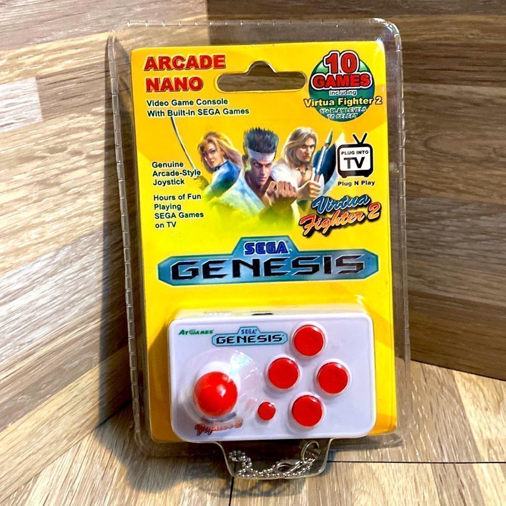 Sega genesis video game console games virtua fighter 2 joystick arcade system